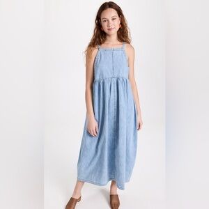Rachel Comey Fresco Dress in Light Blue Denim